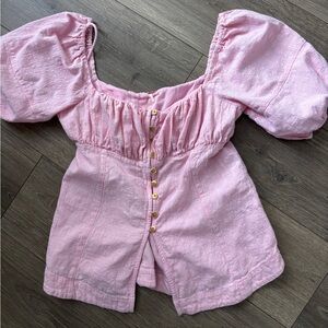 Free People Wink My Way Top
Size Small